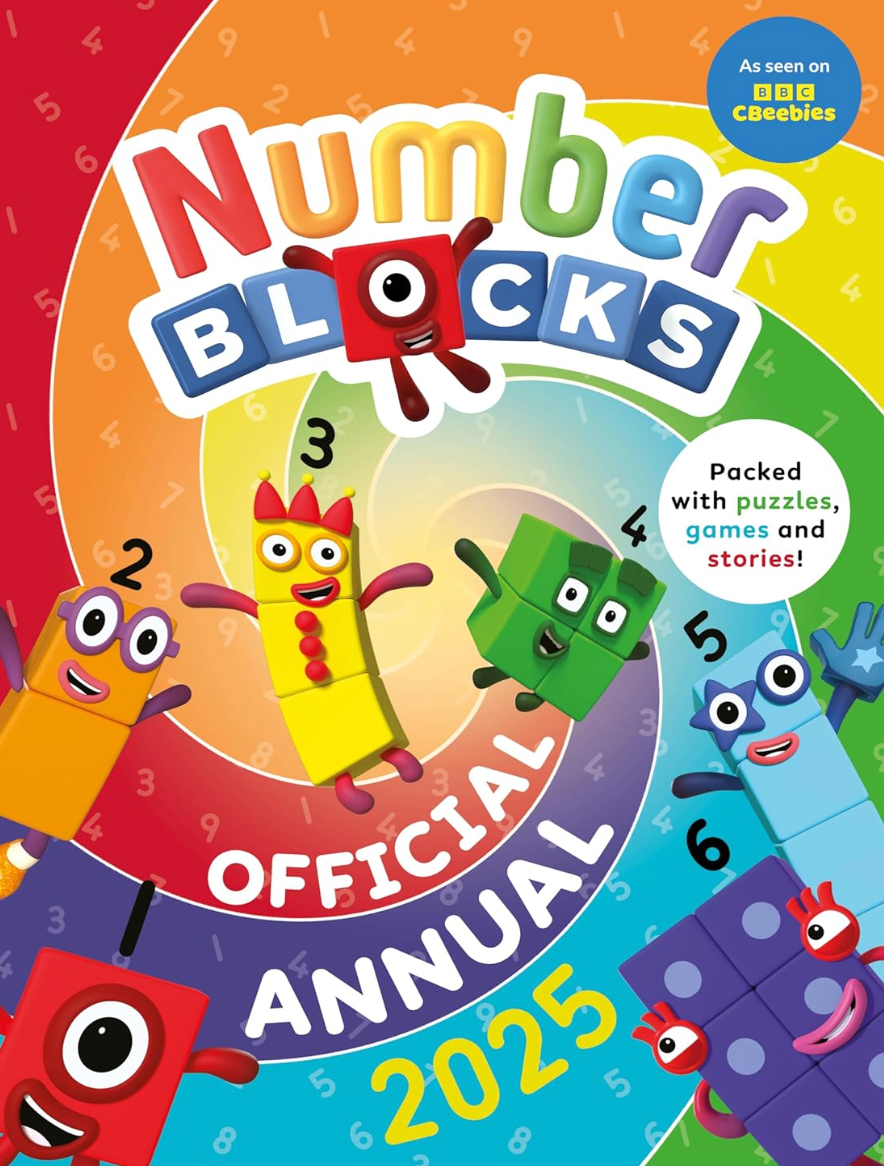 Age 3-5 Numberblocks Annual 2025
