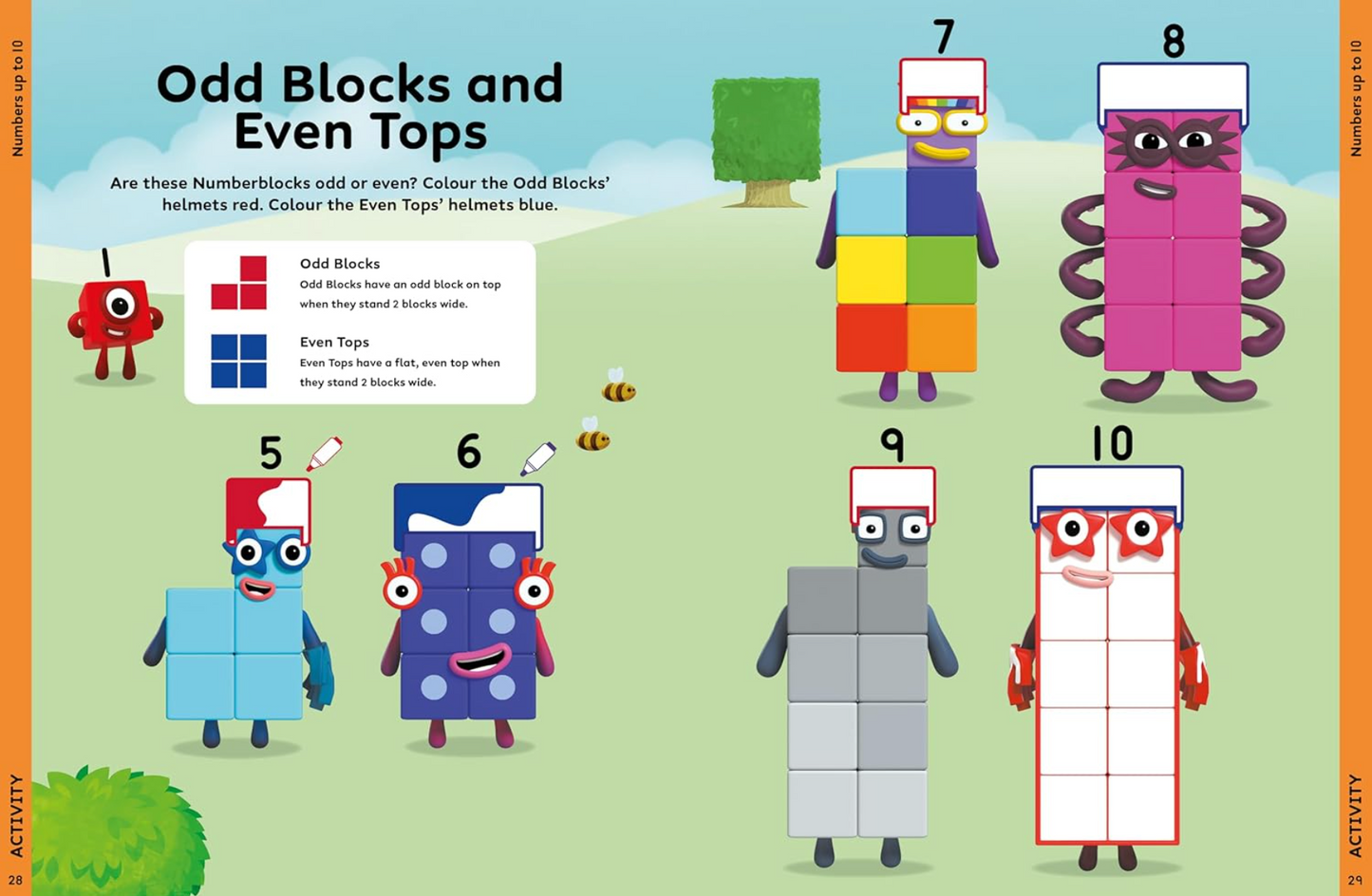 Age 3-5 Numberblocks Annual 2025