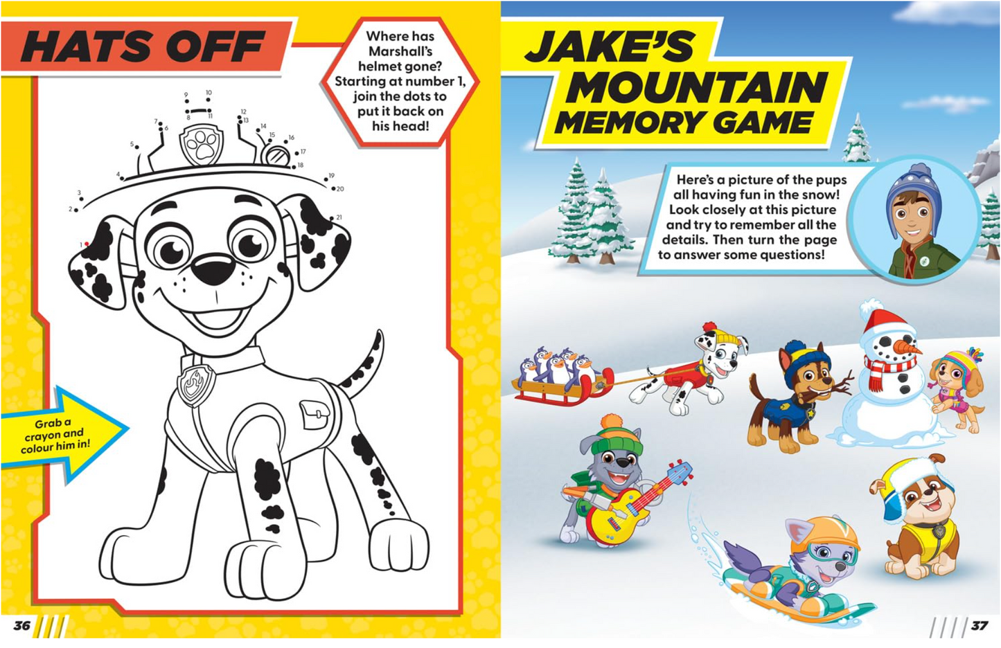Age 3-5 Paw Patrol Annual 2025