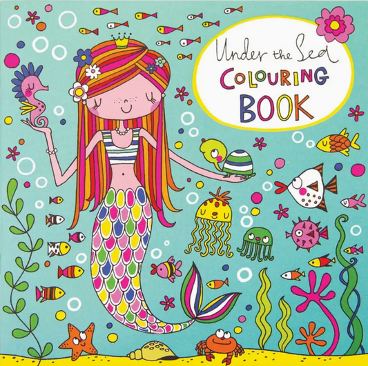 Under The Sea Mermaid Colouring Book