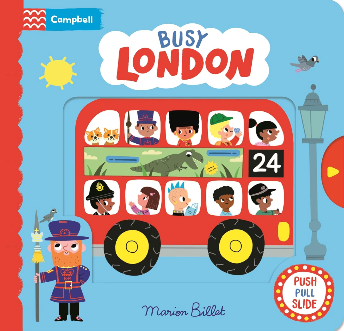 Busy London by Marion Billet