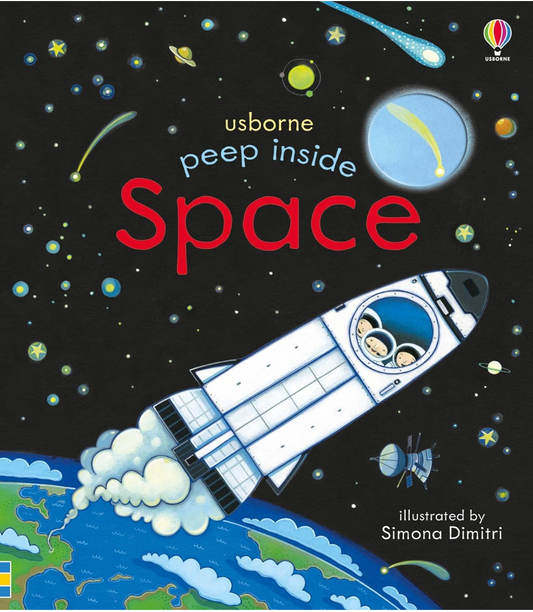 Peep Inside Space by Anna Milbourne