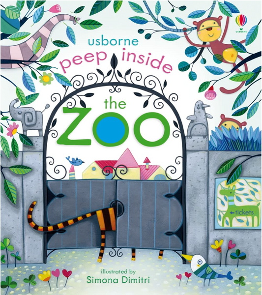 Peep Inside The Zoo by Anna Milbourne