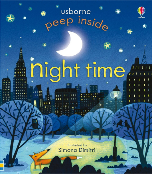 Peep Inside The Night-Time by Anna Milbourne