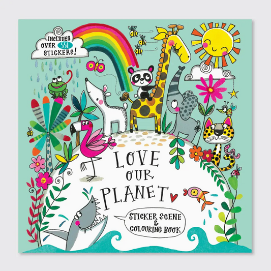 Sticker Scene Book: Love Our Planet