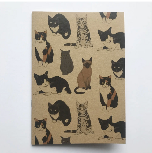 A5 Cat Notebook