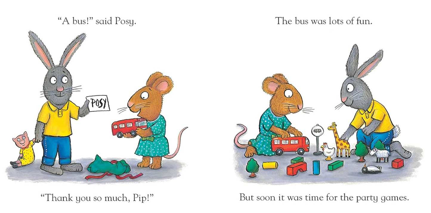 Pip and Posy: The Birthday Party by Camilla Reid and Axel Scheffler