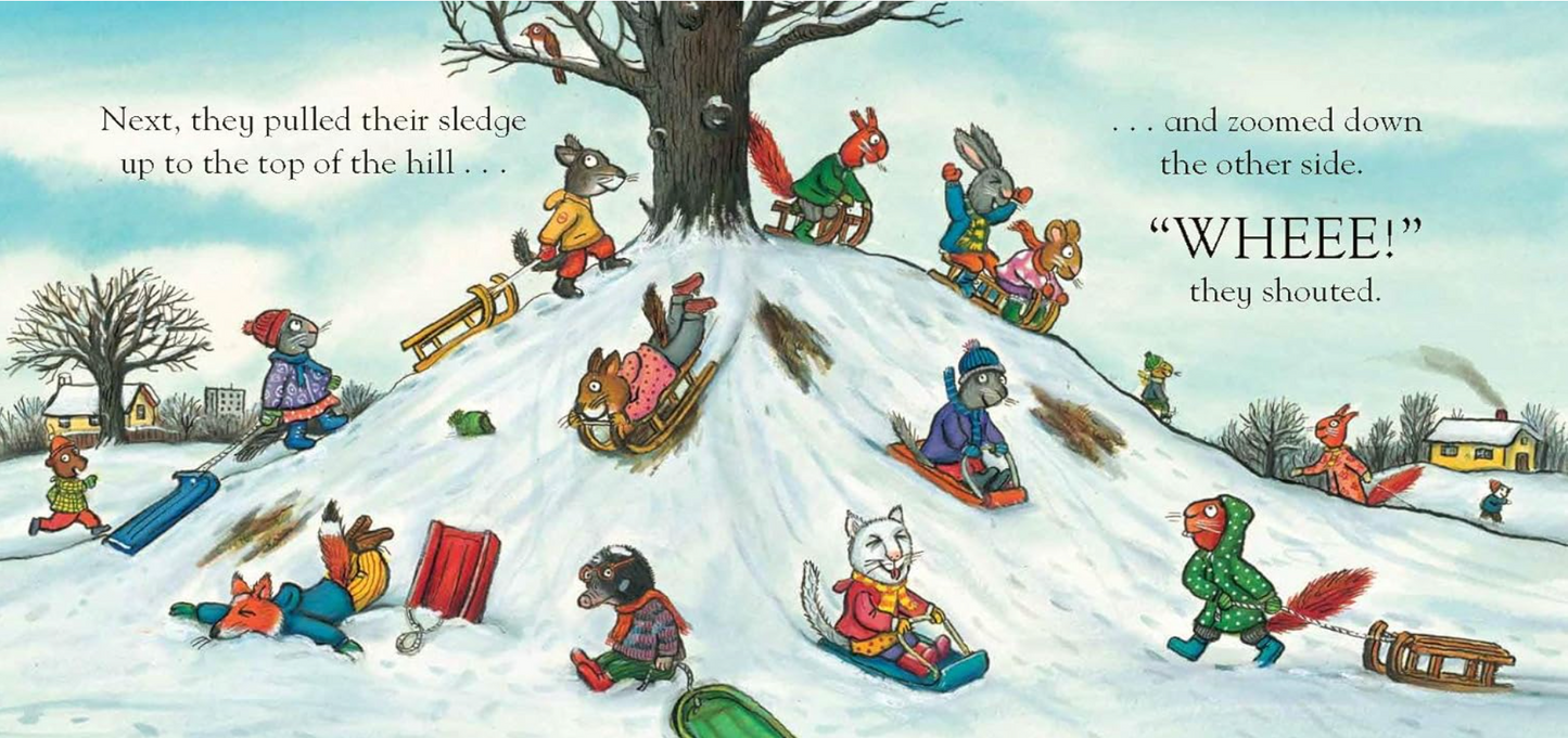 Age 1-3 Pip and Posy: The Snowy Day by Camilla Reid and Axel Scheffler