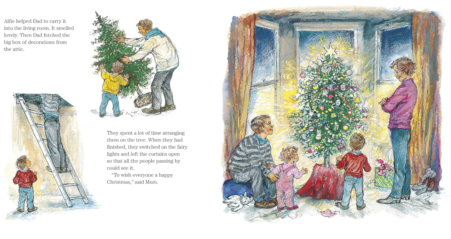 Age 1-5 Alfie's Christmas by Shirley Hughes