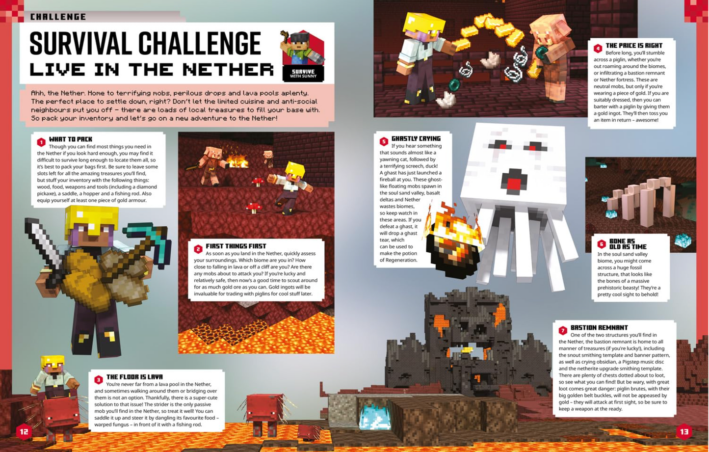 Age 7 - 13 Minecraft Annual 2025