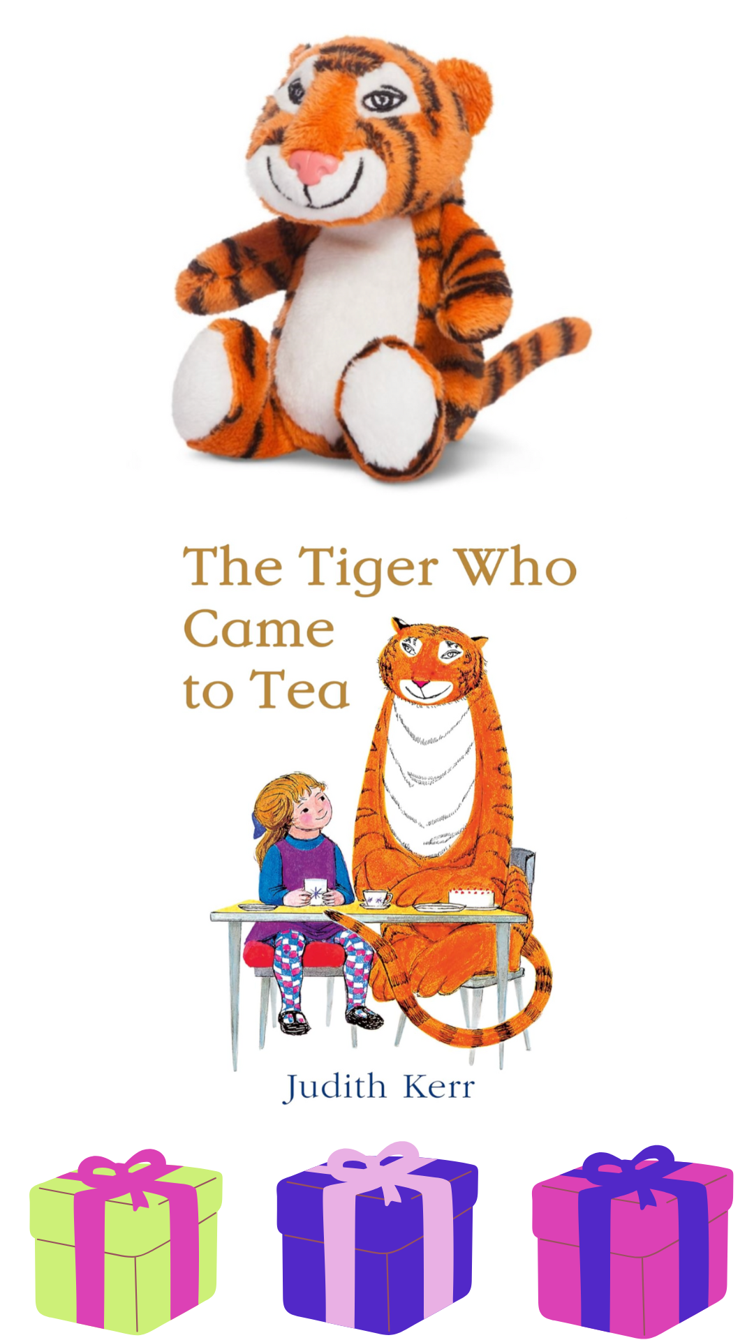 The Tiger Who Came To Tea: Book & Toy